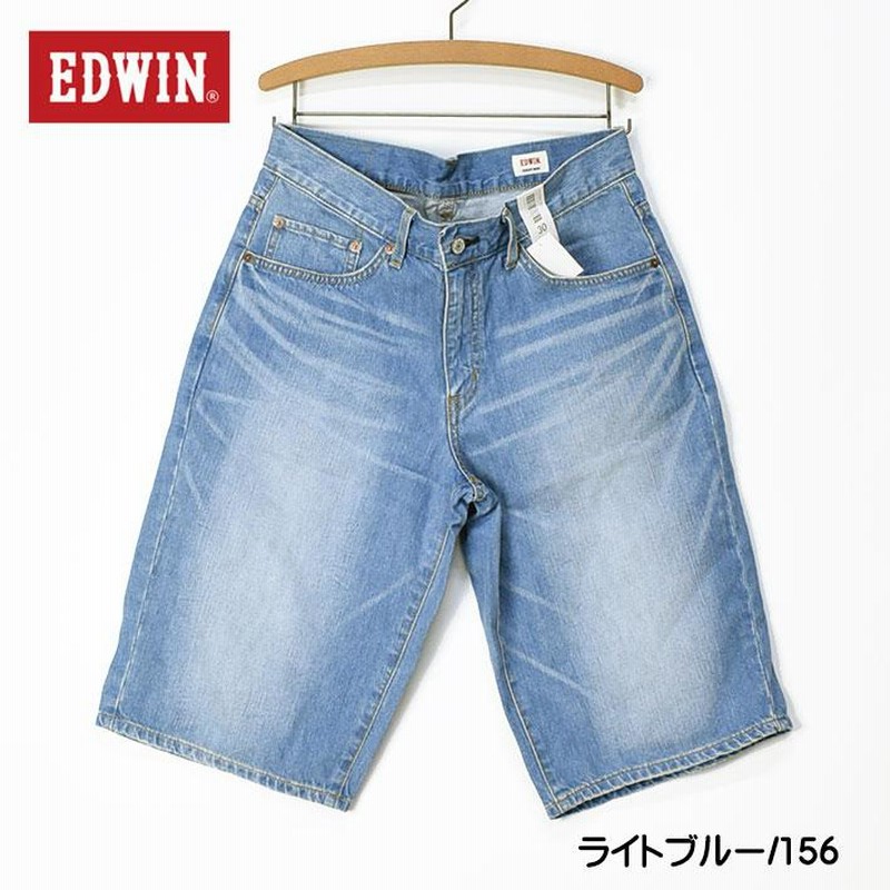 EDWINエドウィン デニムハーフパンツ ジーンズ - パンツ