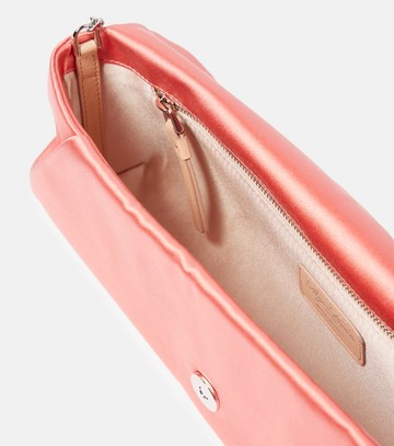 Roger Vivier Efflorescence embellished satin clutch