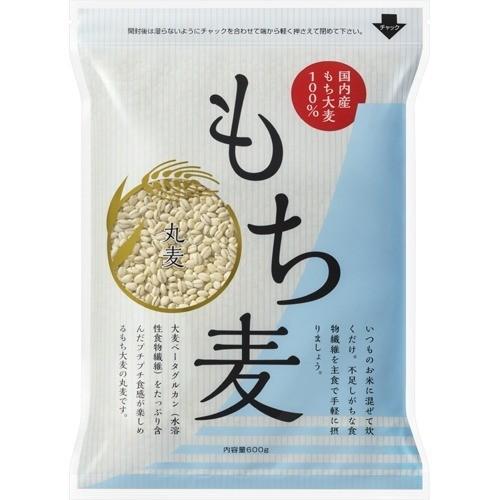 永倉精麦 国内産もち麦 (丸麦) 600g