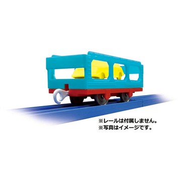 TAKARA TOMY PLARAIL 鐵道王國 TOMICA KF-10 運輸車 TP16130  蒂芬尼藍  1個  18.5 x 7 x 4 cm