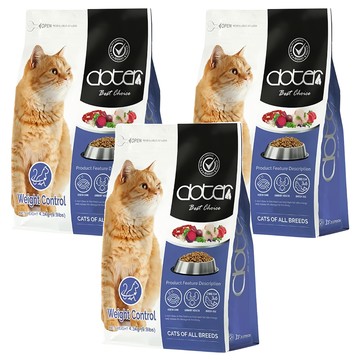 doter 體態管理貓飼料  體態管理  4.5kg  3袋