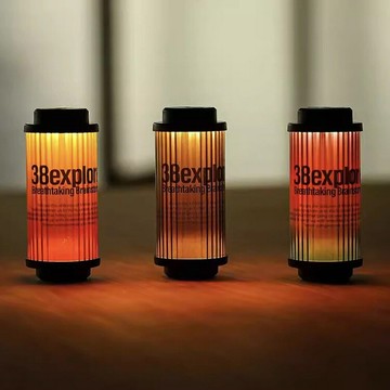 38燈露營燈戶外野營帳篷照明小巧便攜氛圍燈強磁可掛長續航配支架鑫弘-戶外運動