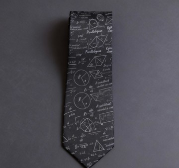 黑色公式图领带原创面料系列礼盒装tie