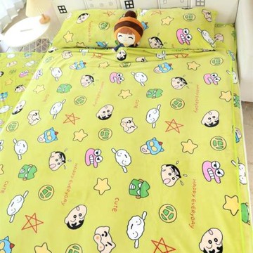 卡通珊瑚絨毛毯保暖毯子辦公室午睡毯空調毯學生單人加厚蓋毯床單