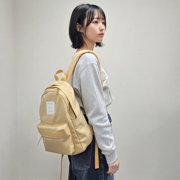 CILOCALA 亮彩尼龍防潑水後背包 芒草駝 (小)