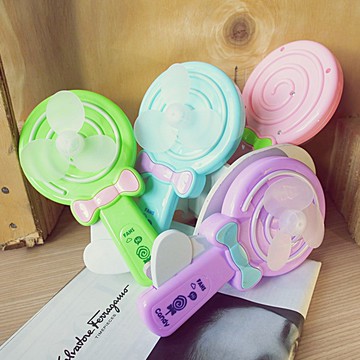 棒棒糖手壓風扇(大) 造型風扇  手動風扇 省力手壓迷你風扇 環保手動風扇 安全軟葉風扇 贈品禮品 B3851