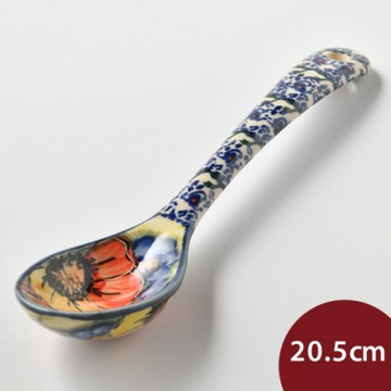 波蘭陶 古典花園系列 湯匙 波蘭手工製