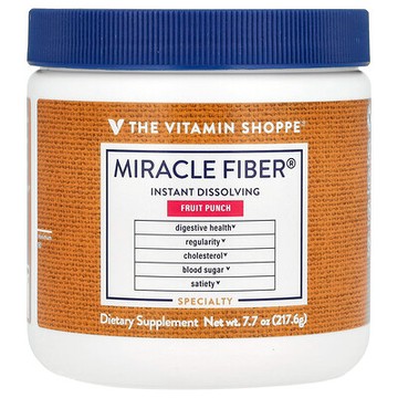 The Vitamin Shoppe, Miracle Fiber，混合水果味，7.7 盎司（217.6 克）