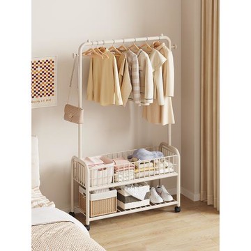 掛衣架落地臥室衣帽架不占空間轉角掛衣服架子2025新款宿舍租房用