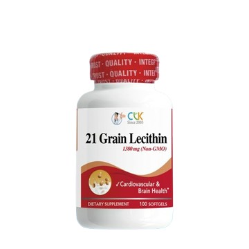 CLK健生 大豆卵磷脂1380毫克(軟膠囊) 非基改大豆