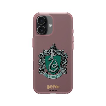 iPhone 17 Clear (相機按鈕) 晶醺玫 - 哈利波特 Harry Potter - 哈利波特-史萊哲林學院徽章