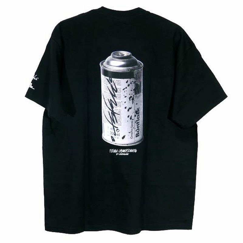 STUSSY ステューシー x Futura Laboratories フューチュラ ラボラトリーズ 10TH ANNIVERSARY TEE  10周年記念 Tシャツ ブラック ショートスリーブ | LINEブランドカタログ