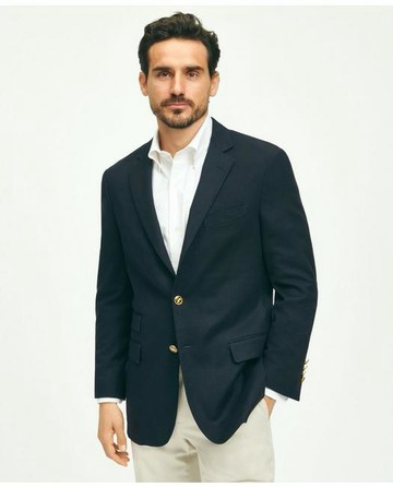 Brooks Brothers Men's Traditional Fit Cashmere Fit 1818 Blazer | Navy | Size 40 Regular