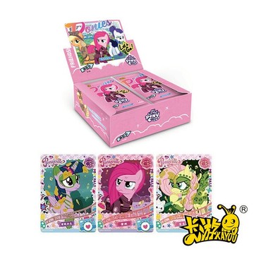現貨 卡游KAYOU 彩虹小馬 小馬寶莉 友誼永恆卡趣影包第3彈 一中盒30包入 原封出貨