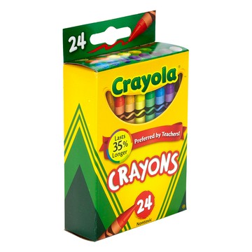 Crayola繪兒樂 - 彩色蠟筆24色