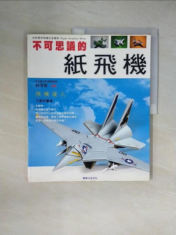 【書寶二手書T1／美工_ZGK】不可思議的紙飛機_王勳邦