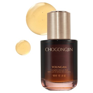 Chogongjin 初拱辰 瑛顏黑蔘緊緻護膚精油 深層滋養 緊緻彈潤 改善乾燥 重現年輕光采  30ml  1瓶