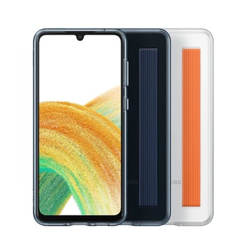 SAMSUNG Galaxy A33 5G 原廠薄型背蓋(附指環帶) EF-XA336C【買一送一】