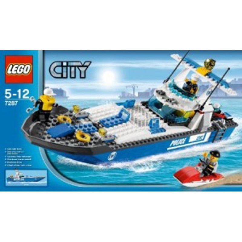 Lego- City 7287 Police Boat フィギュア ダイキャスト 人形 | LINE