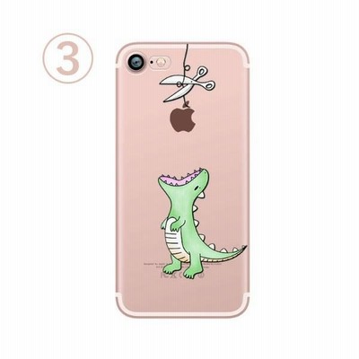 iphone 8 / 7 ソフト ケース 動物 イラスト カバー 人気