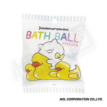 Weicker 唯可 日本NOL-小貓(Line貼圖)入浴球Ⅱ【悅兒園婦幼生活館】