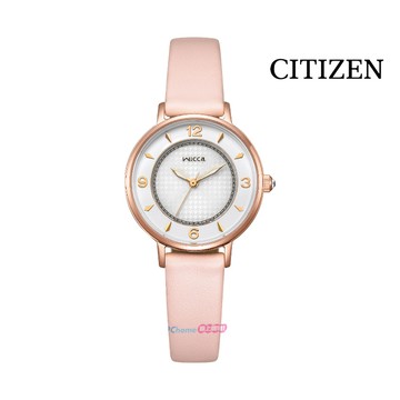 【CITIZEN】Wicca KP3-465-16 少女系列 光動能女錶 28.1mm 公司貨