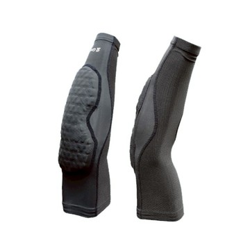 【海夫健康生活館】Greaten 極騰護具 籃球防撞護肘 白色/黑色 S/M/L/XL(0011EB)