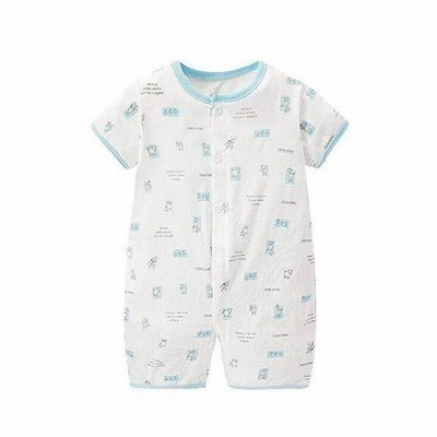 Rima ベビー服 夏 半袖 ロンパース 赤ちゃん服 カバーオール 肌着 パジャマ ルームウェア 女の子 男の子 綿 かわいい 通気 柔らかい 通販 Lineポイント最大get Lineショッピング