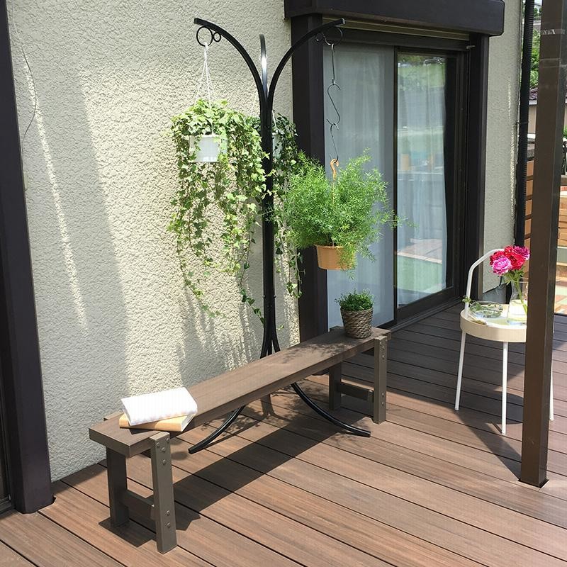 ガーデンベンチ ガーデンチェア 木製 屋外 ウッドチェア ファニチャー ガーデンファニチャー ガーデンチェア ガーデンベンチ 人工木