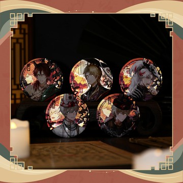 【2856人好評】bilibiliGoods 貓耳FM MANTA 如倀 徽章/色紙/收藏票/光柵/吧唧