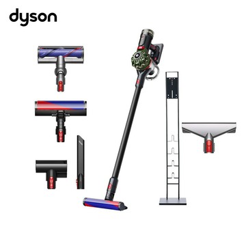 Dyson 戴森 V8 Cyclone SV55 升級版無線吸塵器 (贈收納架+碳纖維吸頭+床墊吸頭)
