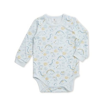 小恐龍長袖側開內衣兔裝 (水晶紗)