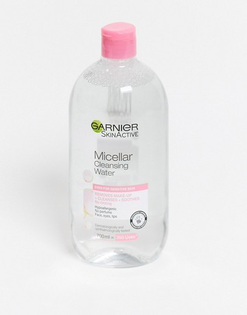 Garnier Micellar Water Facial Cleanser Sensitive Skin 700ml-Clear