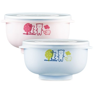 【奇哥】抗菌雙層不鏽鋼學習碗(2色選擇)