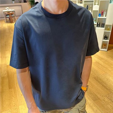 M CIRCLE 2025/ss  高端高支紗線長絨棉T恤短袖