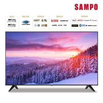 SAMPO聲寶 43吋QLED 4K聯網液晶顯示器 QM-43SF620含基本安裝+舊機回收