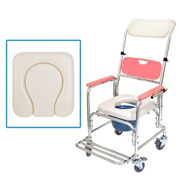【海夫健康生活館】恆伸 機械椅(未滅菌)鋁合金 三段式 後躺洗澡便椅 便盆洗澡椅(ER4601)
