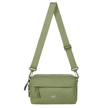 Qminica有風系列休閑證件便攜旅行大容量輕便收納單肩斜挎包