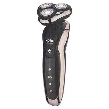 Kolin 歌林 水洗浮動三刀頭刮鬍刀  1盒  黑色