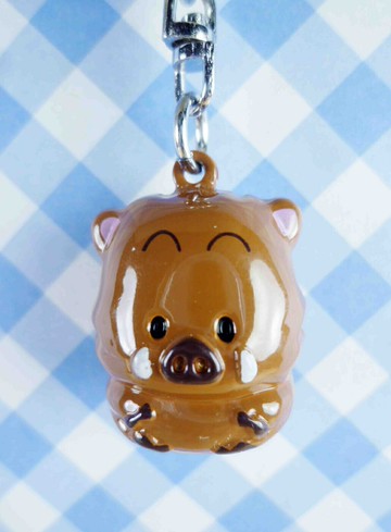 【震撼精品百貨】日本動物鎖圈-12生肖系列-豬 震撼日式精品百貨