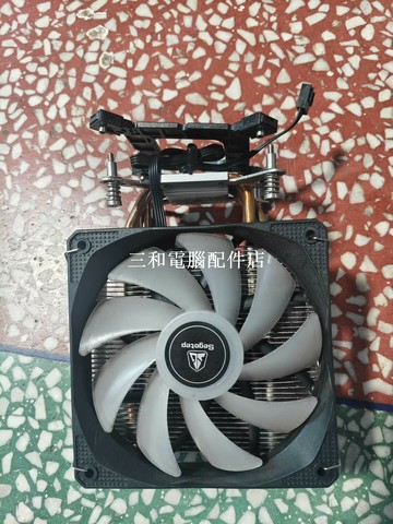 Segotep散熱器 六銅管设计 支持Intel 115x 1700 平台 12厘米風扇 功能完好無【三和電腦配件店】