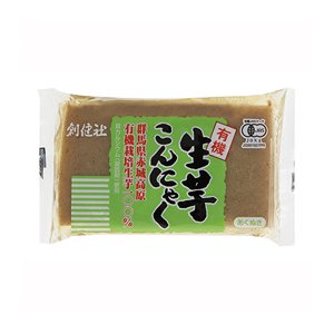 創健社　有機生芋こんにゃく　250g