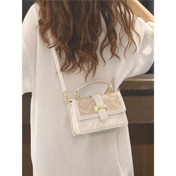 MK DA正品女包2025新款高級感精致手提小方包簡約時尚單肩斜挎包