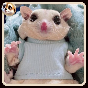 【XL-LX】蜜袋鼬短t 蜜袋鼬衣服 蜜袋鼬簡約T賉 倉鼠 松鼠 小寵服飾 花枝鼠 土撥鼠