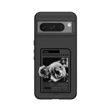 Pixel 8 Pro SolidSuit 黑 - RHINOSHIELD X Taipei Zoo - 無尾熊：限量卡牌