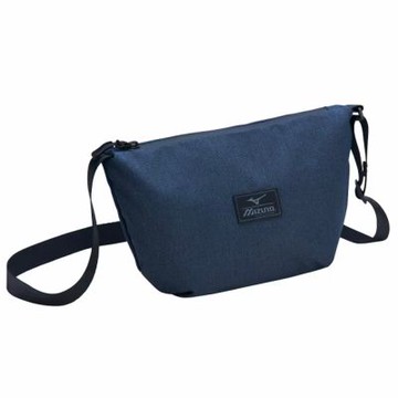 MIZUNO 美津濃 水餃包 側背包 斜背包 小包 運動小包 隨身小包 海軍藍 D3TDC50714