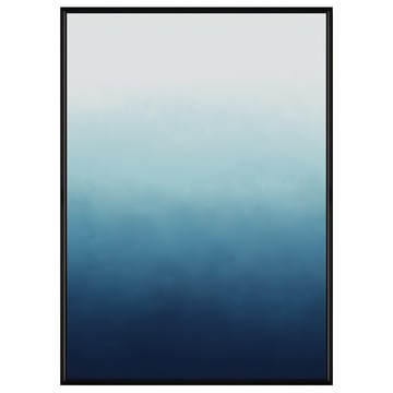 菠蘿選畫所 漸層濃霧 APAP3498B 掛畫 40 x 30cm 框架 - 簡約風格居家裝飾  黑色