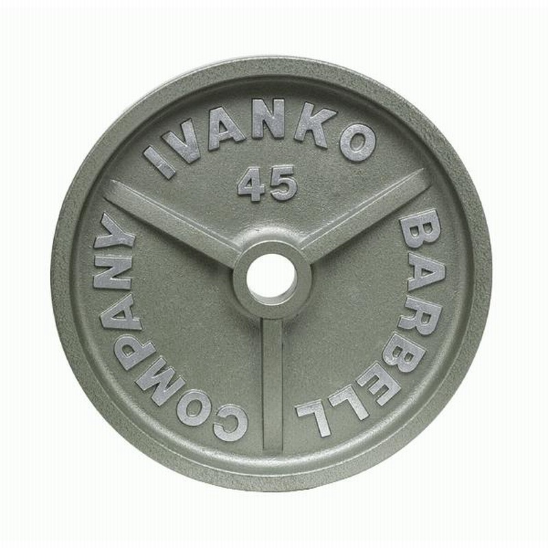 IVANKO バーベルプレート28径15キロ①