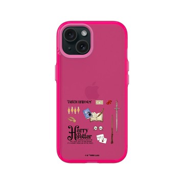 iPhone 15 Clear 粉漾桃 - 哈利波特 Harry Potter - What's In My Bag - 哈利波特