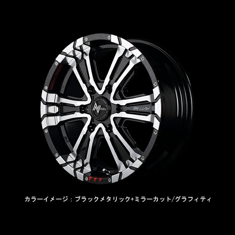 MID ナイトロパワー クロスクロウ GE 1本販売 ホイール クラウン